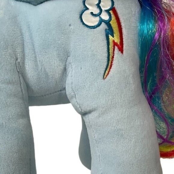 BUILD-A-BEAR My Little Pony Limited Edition Rainbow Dash Pegasus 2018 15” plush - Picture 11 of 13